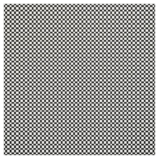 Cooles Kariertes, schwarz-weißes Prüfmuster Stoff (Muster)