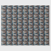 COOLES KATZUNGLASSEN-WRAPPING-PAPIER GESCHENKPAPIER (Flach)