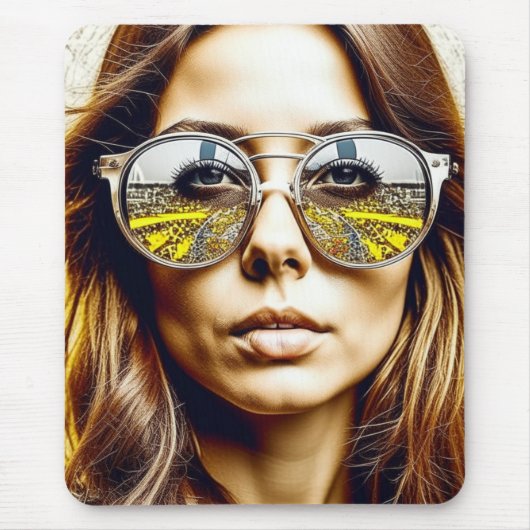 Cooles Kick mit Blick auf das Festival Mousepad (Vorne)