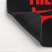 Cooles Kickboxen für Männer Frauen Kickboxer Worko Mousepad (Ecke)