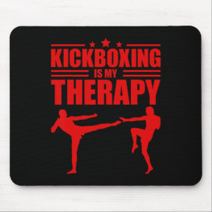 Cooles Kickboxen für Männer Frauen Kickboxer Worko Mousepad