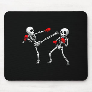 Cooles Kickboxing-Design für Männer Frauen Kickbox Mousepad
