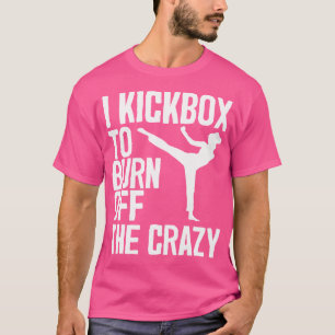 Cooles Kickboxing für Kickboxer Jab Workout-Fitnes T-Shirt