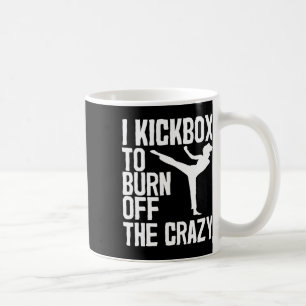 Cooles Kickboxing für Männer Kickboxer Jab Workou Kaffeetasse