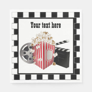 cooles Kino-Party Serviette