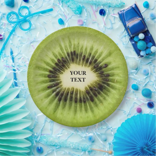 Cooles Kiwi Fruit Party Plate Pappteller (Party)