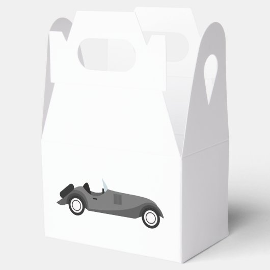 Cooles klassisches Auto Geschenkschachtel (Geöffnet)