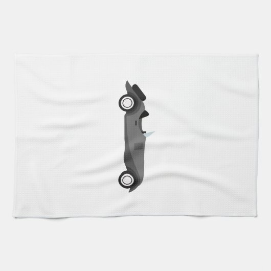 Cooles klassisches Auto Handtuch (Horizontal)