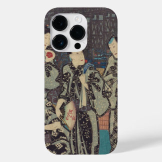 Cooles klassisches japanisches Vintages Ukiyo-e De Case-Mate iPhone 14 Pro Hülle
