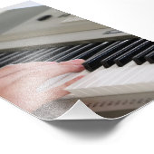 Cooles Klavier Fotodruck (Ecke)