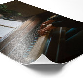 Cooles Klavier Fotodruck (Ecke)