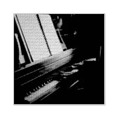 Cooles Klavier Gummistempel (Prägung)