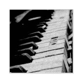 Cooles Klavier Gummistempel (Prägung)