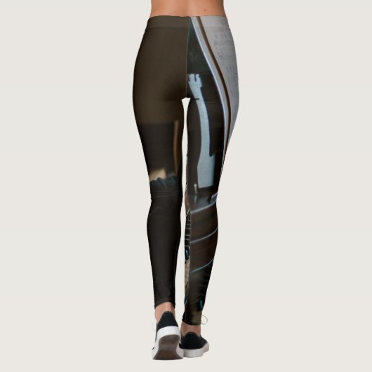 Cooles Klavier Leggings (Rückseite)