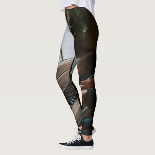 Cooles Klavier Leggings (Links)