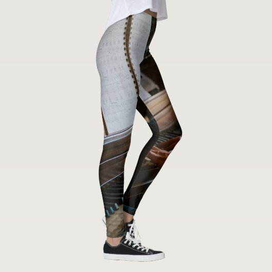 Cooles Klavier Leggings (Rechts)