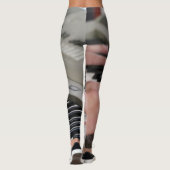 Cooles Klavier Leggings (Rückseite)