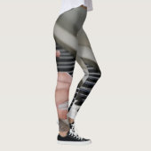 Cooles Klavier Leggings (Rechts)