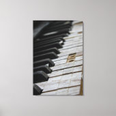 Cooles Klavier Leinwanddruck (Vorderseite)