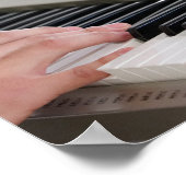 Cooles Klavier Poster (Ecke)