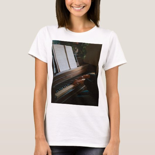 Cooles Klavier T-Shirt (Vorderseite)