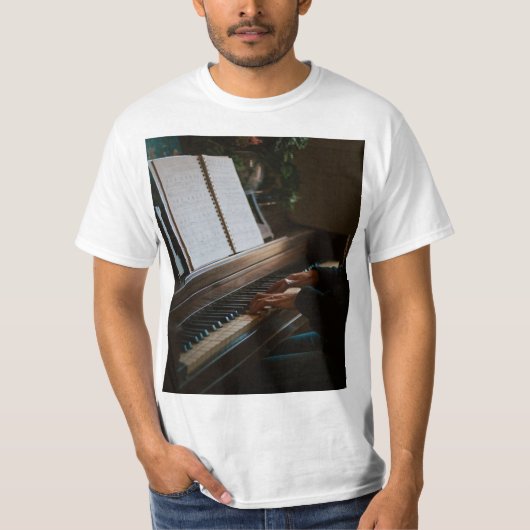 Cooles Klavier T-Shirt (Vorderseite)