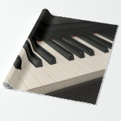 Cooles Klavierdesign Geschenkpapier (Ungerollt)