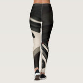 Cooles Klavierdesign Leggings (Rückseite)