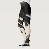 Cooles Klavierdesign Leggings (Links)