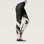 Cooles Klavierdesign Leggings (Rechts)
