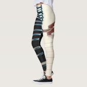 Cooles Klavierdesign Leggings (Links)