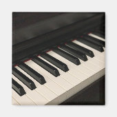 Cooles Klavierdesign Magnet (Vorne)