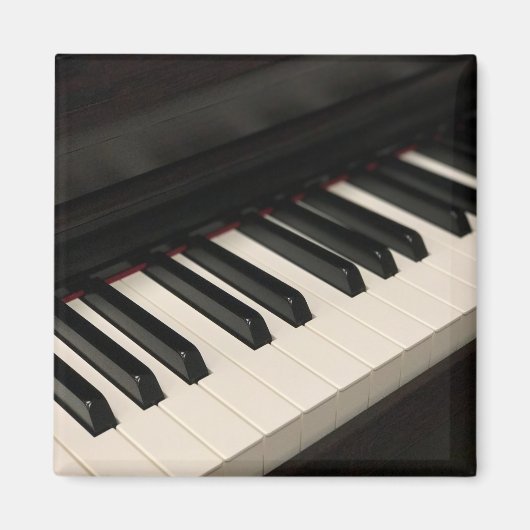 Cooles Klavierdesign Magnet (Vorne)