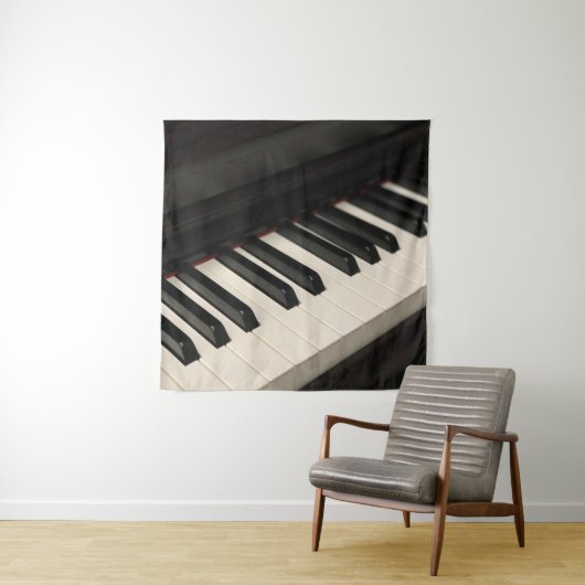 Cooles Klavierdesign Wandteppich (Beispiel)