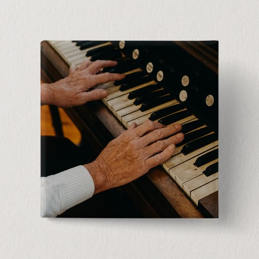 Cooles Klavierwerk Button (Vorderseite)