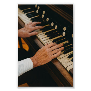 Cooles Klavierwerk Fotodruck
