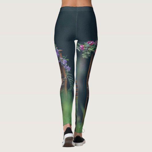 Cooles Klavierwerk Leggings (Rückseite)