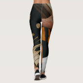 Cooles Klavierwerk Leggings (Rückseite)