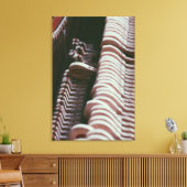 Cooles Klavierwerk Leinwanddruck (Insitu (Wohnzimmer))