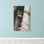 Cooles Klavierwerk Leinwanddruck (Insitu (Holzboden))