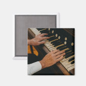 Cooles Klavierwerk Magnet (Vorderseite/Rückseite)