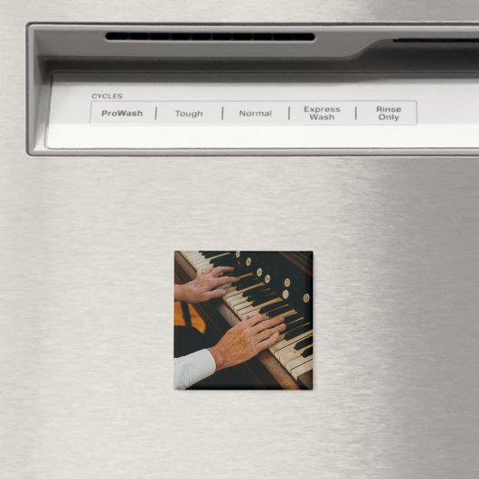 Cooles Klavierwerk Magnet (In Situ (Geschirrspüler))