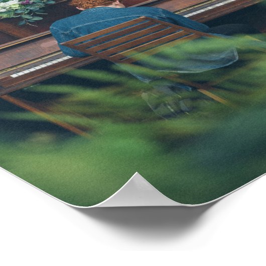 Cooles Klavierwerk Poster (Ecke)