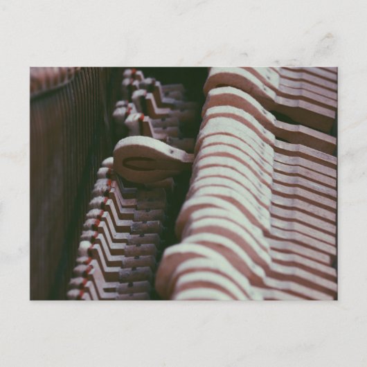 Cooles Klavierwerk Postkarte (Vorderseite)