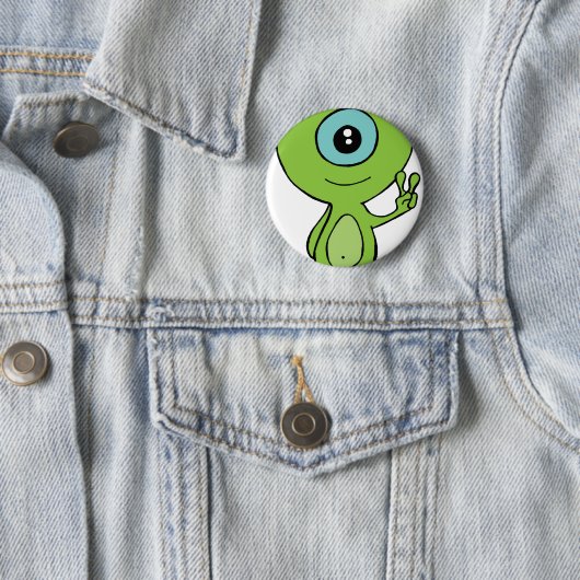 Cooles kleines alien button (Beispiel)