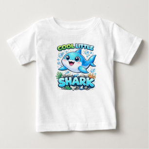 Cooles kleines Haifisch-Shirt für Jungen Baby T-shirt
