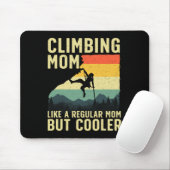 Cooles Klettertraining für Frauen Mutter Indoor-Be Mousepad (Mit Mouse)