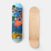 Cooles Koi Fish Skateboard - Maßgeschneiderte Größ (Vorderseite)
