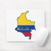 Cooles Kolumbien Mousepad (Mit Mouse)