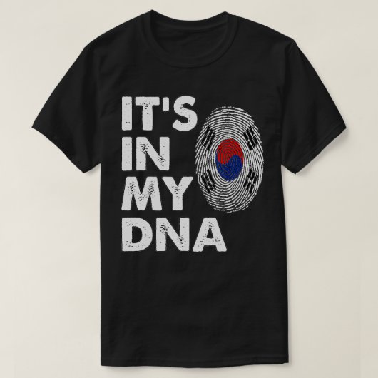 Cooles koreanisches Geschenk T-Shirt (Design vorne)